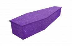 GS15 Purple Glitter Cardboard