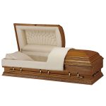 Wood casket